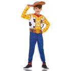 Fantasia Woody Infantil Clássica Longa com Chapéu