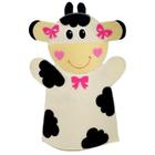 Fantoche - Feltro - Vaca - Kits E Gifts