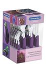 Faqueiro Inox 24 Peças Carmel Roxo Tramontina - 23499/030