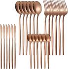 Faqueiro Slim 24 Peças Aço Inox Rose Gold - Saldão