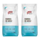 Farinha De Arroz Sem Glúten - Solito 2kg (kit 2 Pacotes 1kg)