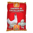 Farinha De Cálcio 1kg Para Galinha Suplemento Mineral Calbos