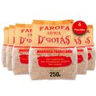 Farofa Mandioca Tradicional D'Goiás 250G (6 Pacotes)