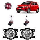 Farol Auxiliar Fiat Mobi 2019 Lampada H11 Par