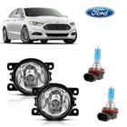 Farol Auxiliar Ford Fusion 2013 + H11 Super Branca Par