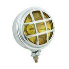 Farol auxiliar, milha, cromado com grade - 60G-S/L AM - Fortluz