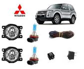 Farol Auxiliar Pajero Full 2011 Lamp Super Branca Kit