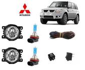 Farol Auxiliar Pajero Tr4 2010 H11 Super Branca Kit