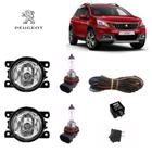 Farol Auxiliar Peugeot 2008 2017 Com Lâmpada H11 Kit