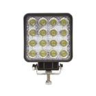 Farol Auxiliar Quadrado 16 Led 48W - Tarponn