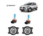 Farol Auxiliar Sandero Stepway 2017 Com H11 Super Branca Par