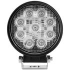 Farol Auxiliar Universal 12/24V 27W 9 LEDs Redondo Tiger Auto TG0802030