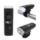 Farol Bike Potente 350LM Bateria Recarregável Cabo USB Resistente Á Água