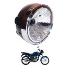 Farol Cg 150 Titan Fan 2004 2005 2006 2007 2008 Aro Cromado - prime