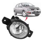 Farol Clio 2003 a 2014 Lado direito Milha Neblina H11 Vidro - Bbs