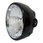 Farol Completo Aro Cg 125 Titan 2000 Ate 2004 Fan Preto Motocicleta