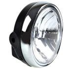 Farol Completo Globo Bloco Optico Aro Carcaça Suzuki Yes 125 Aro Cromado