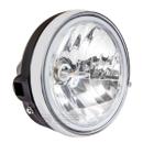 Farol Completo Ybr Fer + Lampada Led H4