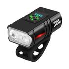 Farol de Bicicleta Recarregável 1000LM - LED 2T6 USB - MTB e Mountain Bike