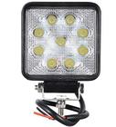 Farol De Milha 9 Leds 27w 10/30v Off Road Moto Carro Iluminação Automotiva Branco Frio