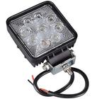 Farol De Milha 9 Leds 27w 10/30v Off Road Moto Carro Iluminação Automotiva Branco Frio