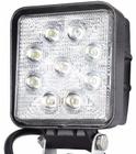 Farol De Milha 9 Leds 27w 10/30v Off Road Moto Carro Iluminação Automotiva Branco Frio