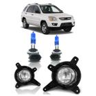 Farol de Milha Auxiliar Sportage 2009 A 2011 Neblina + Lâmpada Super Branca H27 - Automotive Imports