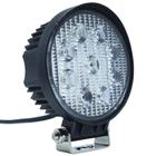 Farol de Milha Led Universal 10V 30V 27W 9 Leds Cinoy YN-FA001 7000K Redondo 11 Cm