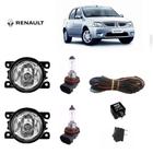 Farol de Milha Renault Logan 2007 Com Lâmpada H11 Kit - AI