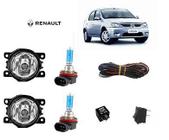 Farol de Milha Renault Logan 2012 Lamp H11 Super Branca Kit - AI