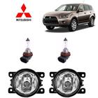 Farol de Neblina Outlander 2017 Com Lâmpada H11 Par