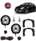 Farol de Neblina Punto Blackmotion 2015 Com Lampada H1 Kit