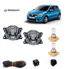 Farol de Neblina Sandero 2014 Arteb Com Lamp H16 Kit