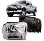 Farol Dianteiro F250 F350 F4000 / 06 a 12 Lado Direito (Passageiro)