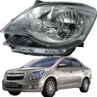 Farol Dianteiro Lado Esquerdo Chevrolet Cobalt 2012 2013 2014 2015 2016 - Mascara Cromada