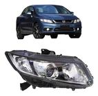 Farol Honda Civic 2013 2014 2015 2016 Elétrico com Motor LD