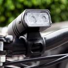 Farol Lanterna Bike LED 4 Funções Recarregável Lelong LE-8307