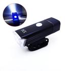 Farol Lanterna LED Pisca Alerta Para Bike Bicicleta Recarregável USB Alta Iluminosidade - XM31080