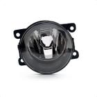 Farol Milha Neblina Auxiliar Universal Lente Policarbonato Aro Preto