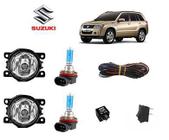 Farol Neblina Grand Vitara 2010 Lamp H11 Super Branca Kit