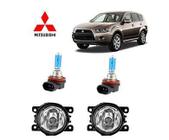 Farol Neblina Outlander 2018 Lamp H11 Super Branca Par