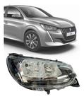 Farol Peugeot 208 - 2020 2021 2022 2023 2024 Sem Led