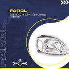 Farol princ vw fox 07/09 duplo cromado dir 7008207761