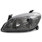 Farol Principal Dark Chrome Celta /Prisma 11 Lado Esquerdo