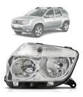 Farol Renault Duster / 10 A 15 - Lado Esquerdo (Motorista)