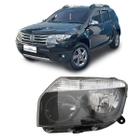 Farol Renault Duster 2011 2012 2013 2014 Mascara Negra Ld