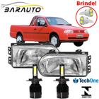 Farol saveiro g2 1995 até 2000 masc cro super led techone