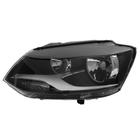 Farol Volkswagen Fox Spacefox 2011 a 2014 Foco Duplo Máscara Negra Arteb