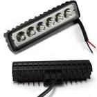 Farolete De Milha Retangular Slim Led 18W 12V 24V Universal