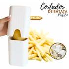 Fatiador De Batata Legumes Cortador Formato Palito Plástico
